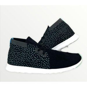 Native Apollo Black Blue Chukka Ankle Unisex Sneakers Size 8 Mens 10 Womens